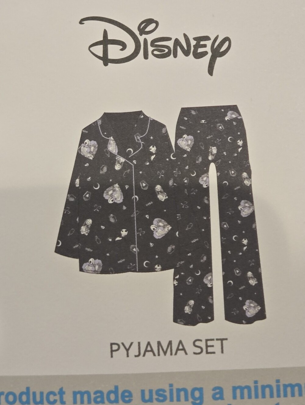 Disney Tim Burton’s The Nightmare Before Christmas Pajamas Long-sleeve Primark - Picture 6 of 6